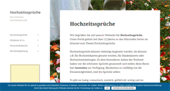 Desktop Screenshot of geburtstagssprueche-si.de